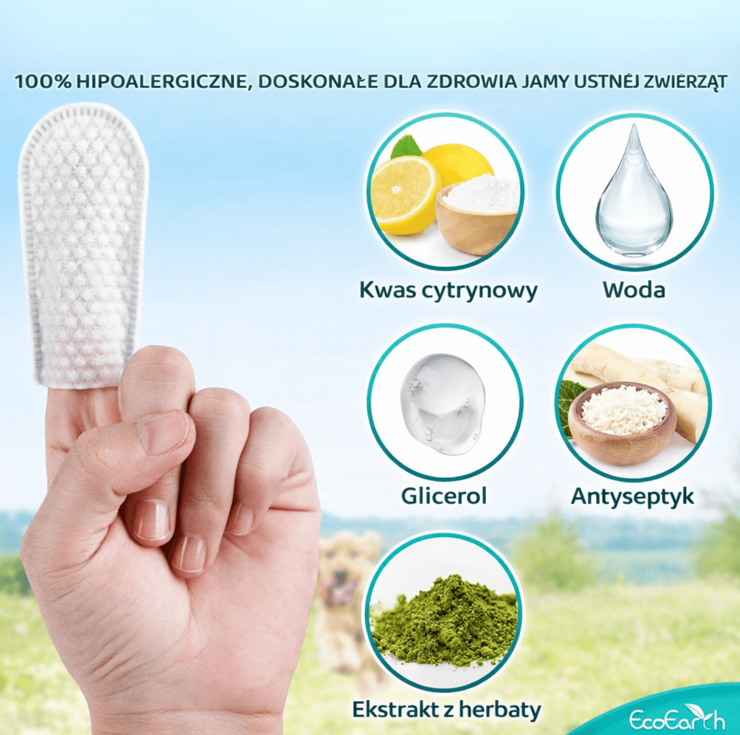 Płatki do czyszczenia uszu Psa i Kota