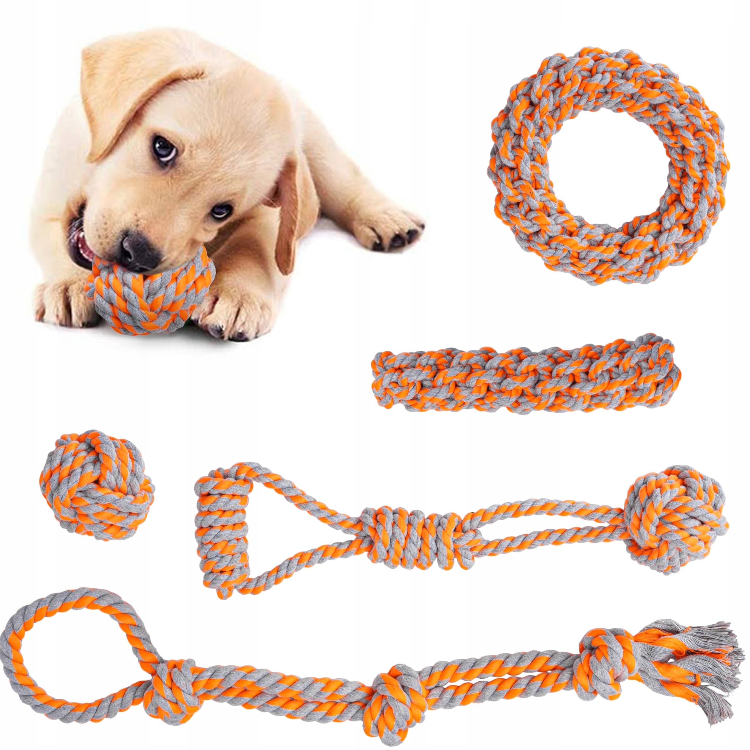 SZARPAK DLA PSA PSÓW ZESTAW 5 ELEMENTÓW